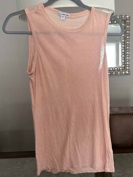 James Perse Tops - James Perse Soft Pink Scoop Neck Tee